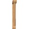 Ekena Millwork Traditional Slat Smooth Bracket w/ Offset Brace, Western Red Cedar, 5 1/2"W x 36"D x 44"H BKT0604X36X44TRA06SWR - alternate 3
